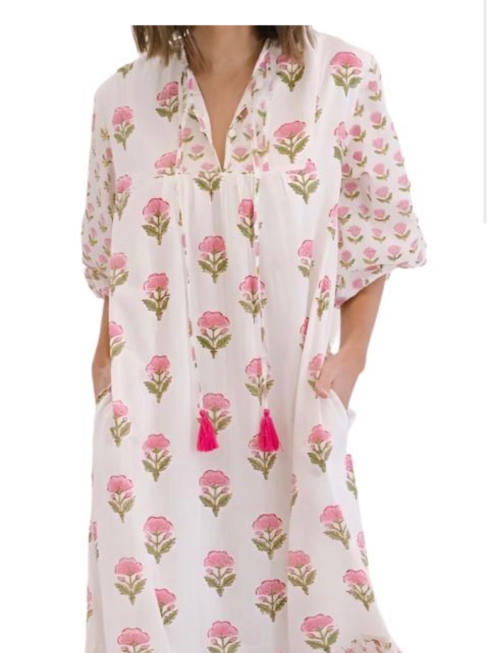 Sunshine Tienda Pink Marigold Dress XS/S